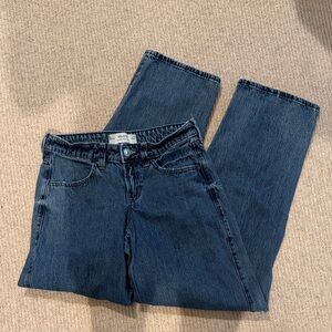 Hollister Navy Straight Leg Women's Jeans